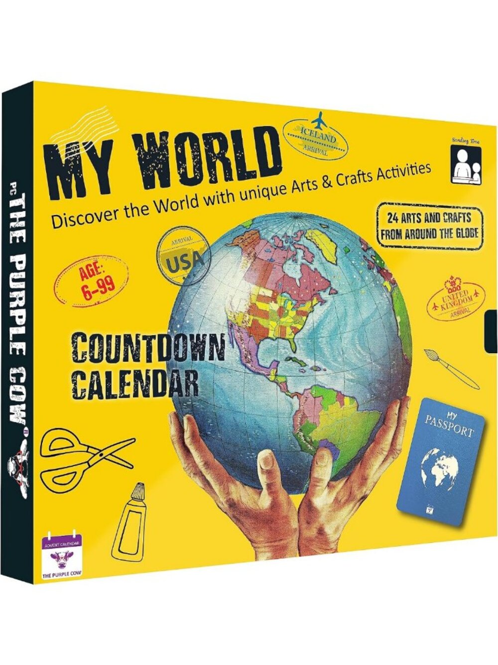 Explore 24 Countries with 2026 Advent Calendar - Arts & Crafts & Cultural Fun!